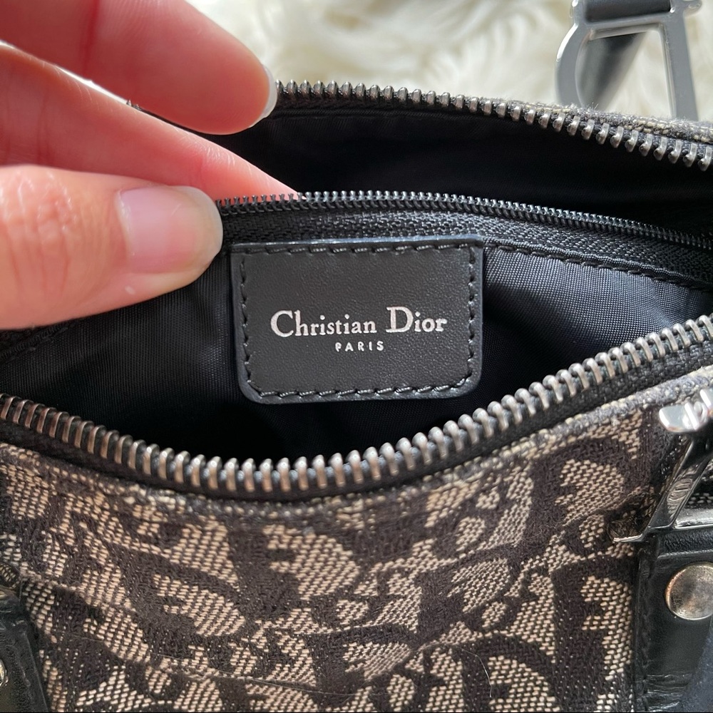 (SOLD) Dior Trotter Oblique Small Boston - Picture 10 of 12